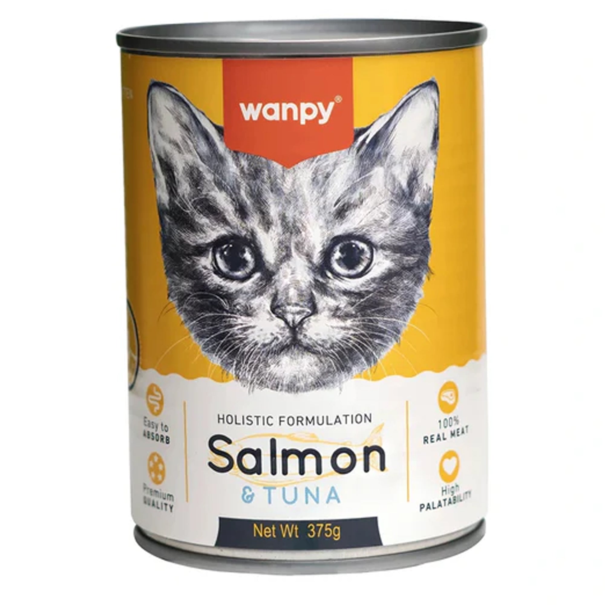 Wanpy Wet Food Salmon & Tuna 375g Wanpy Wet Food Salmon & Tuna 375g