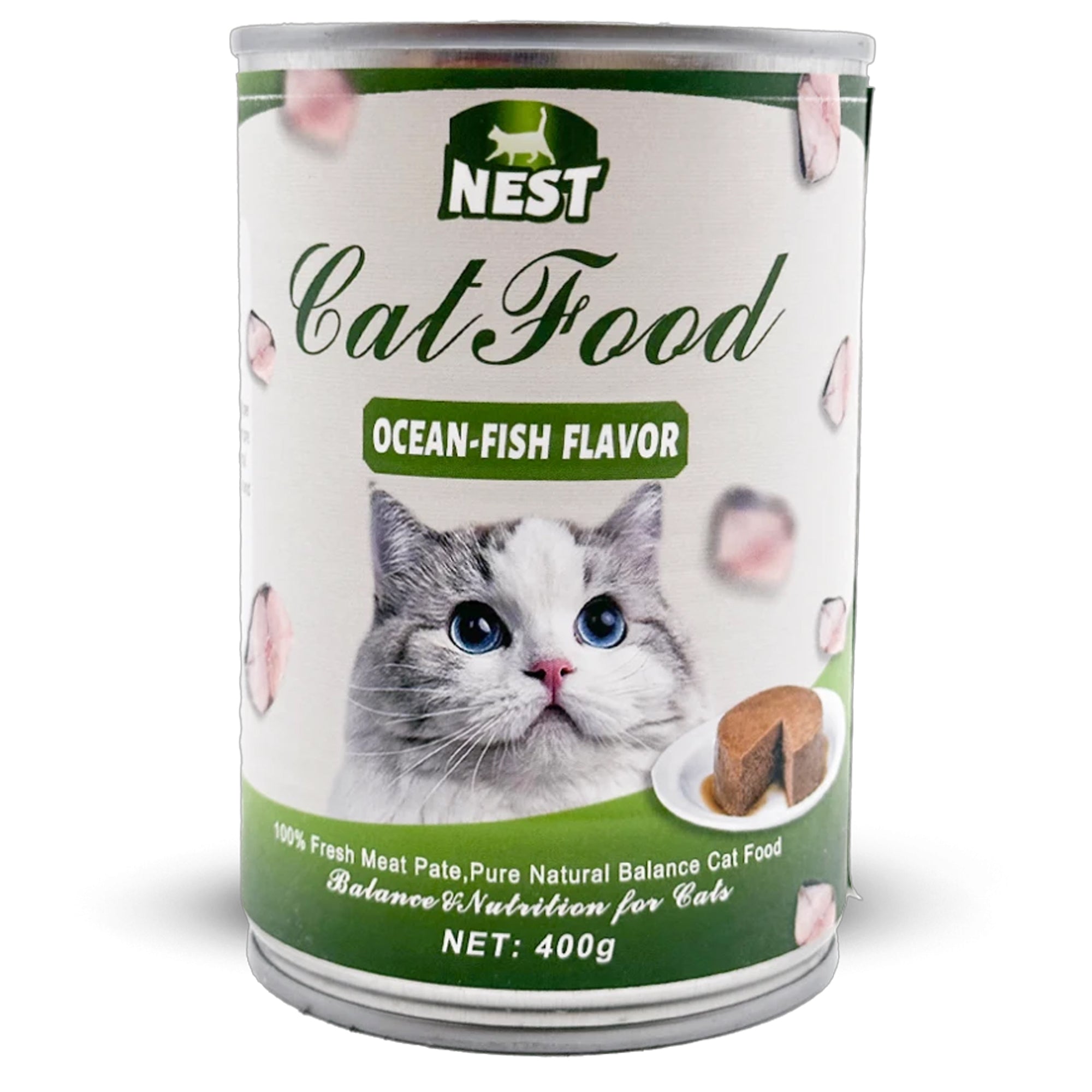 Nest Cat Food 400g Ocean Fish Pate Nest Cat Food 400g Ocean Fish Pate