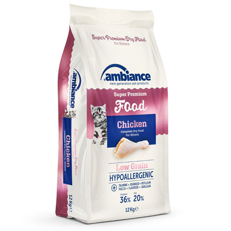 Ambiance Dry Food With Chicken For Kittens 12Kg
