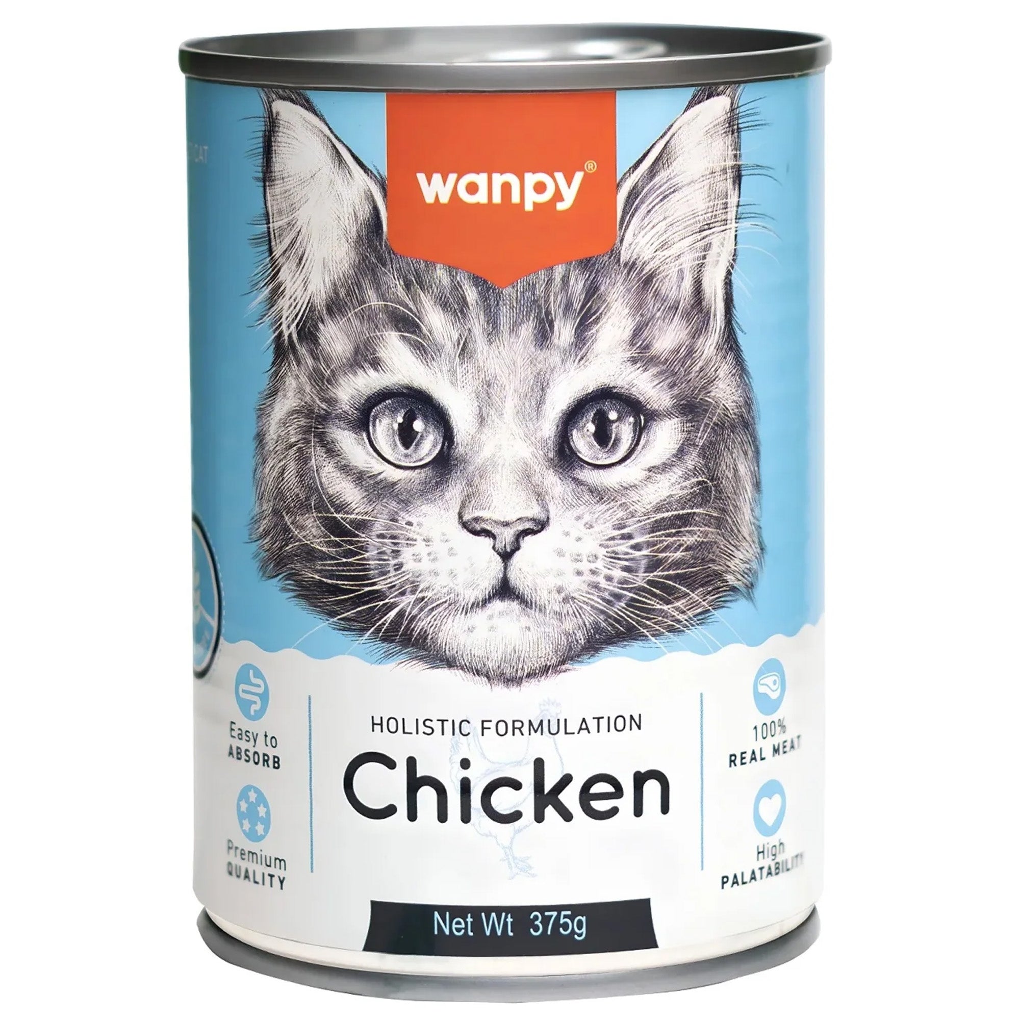 Wanpy Wet Food Chicken 375g Wanpy Wet Food Chicken 375g