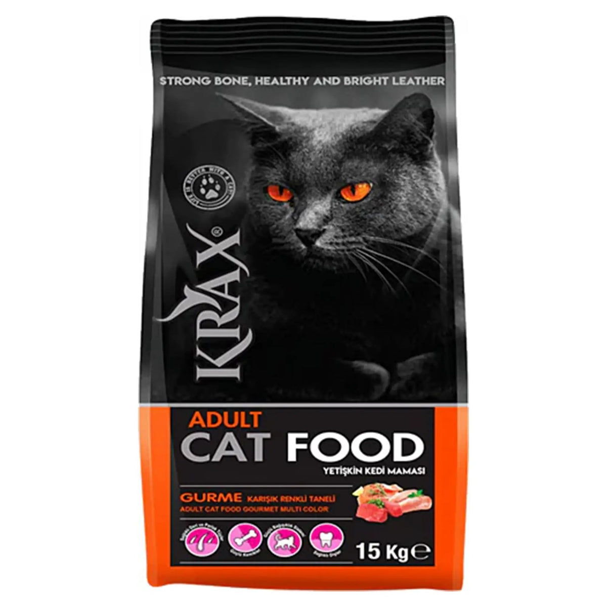 Krax Gourmet Adult Cat Food 15kg