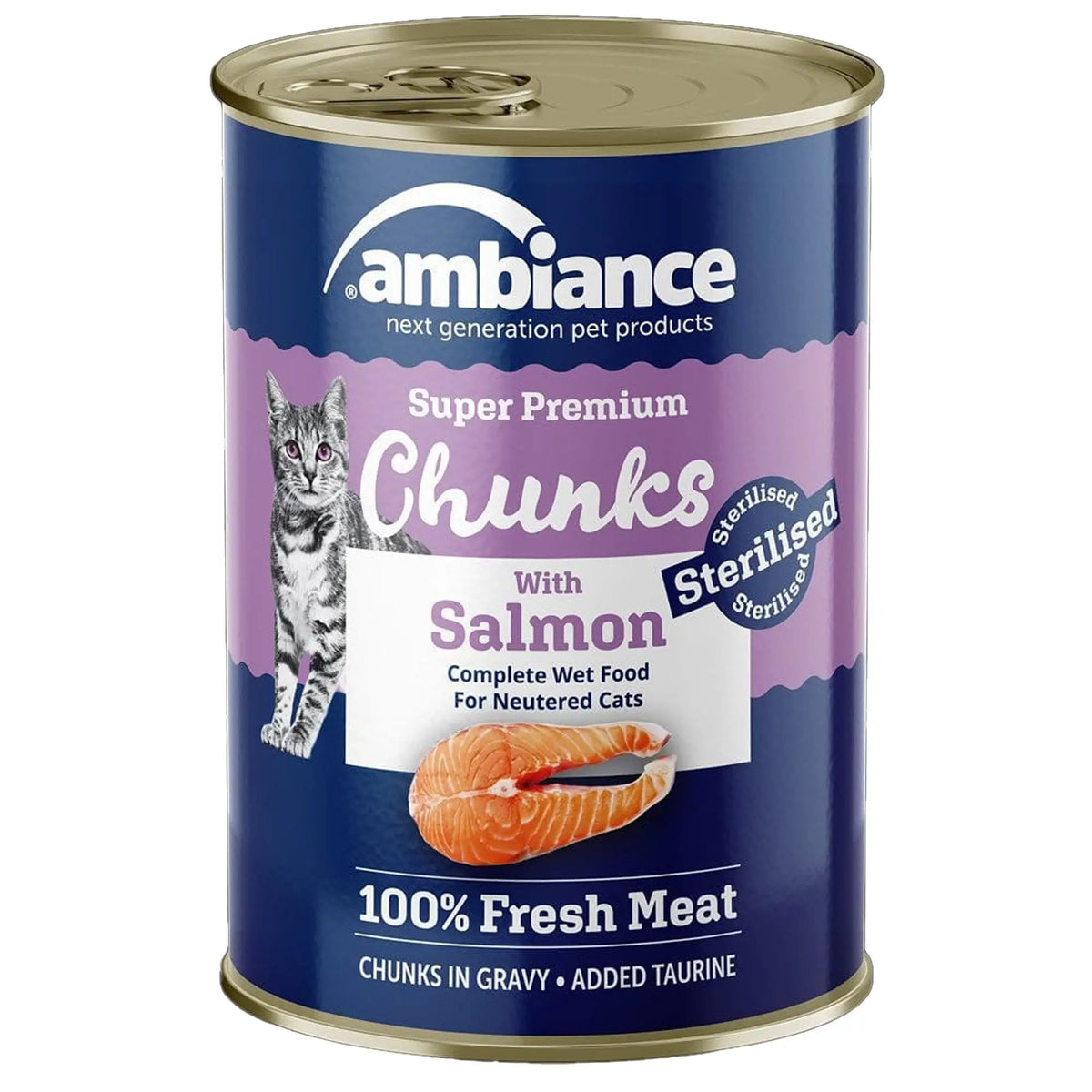 Ambiance Chunks In Gravy Salmon