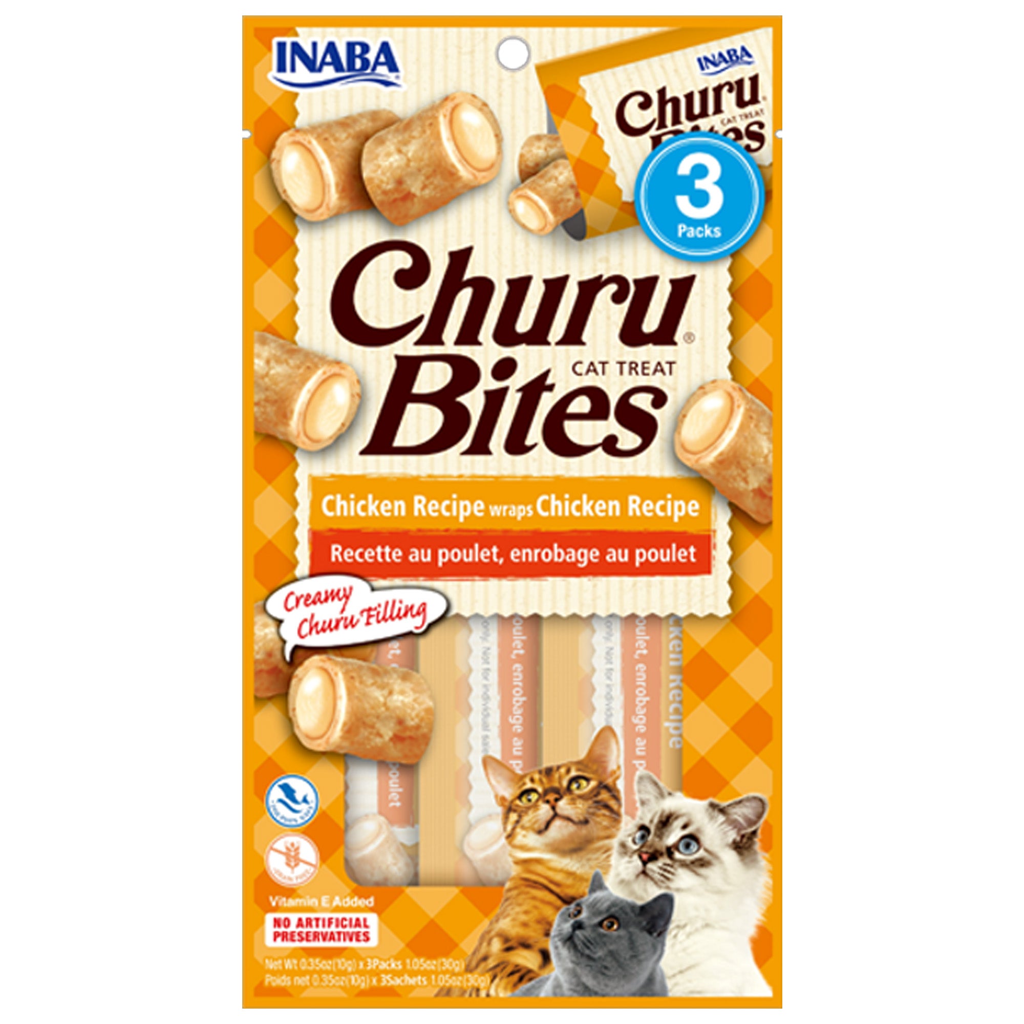 Inaba Churu Bites Chicken Recipe wraps Inaba Churu Bites Chicken Recipe wraps