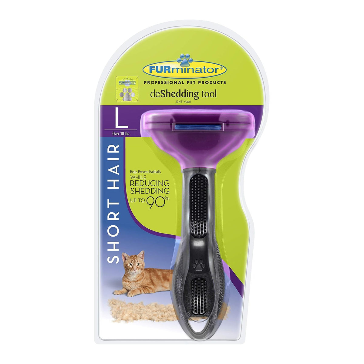 Furminator Long Hair De shedding Tool for Cats, Large