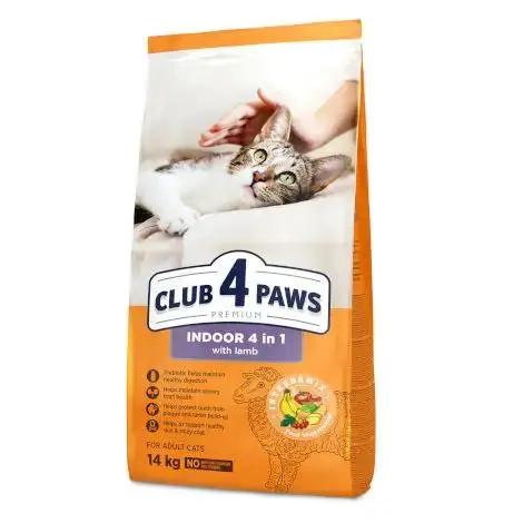 CLUB 4 PAWS Indoor 4 in 1 with lamb 2kg