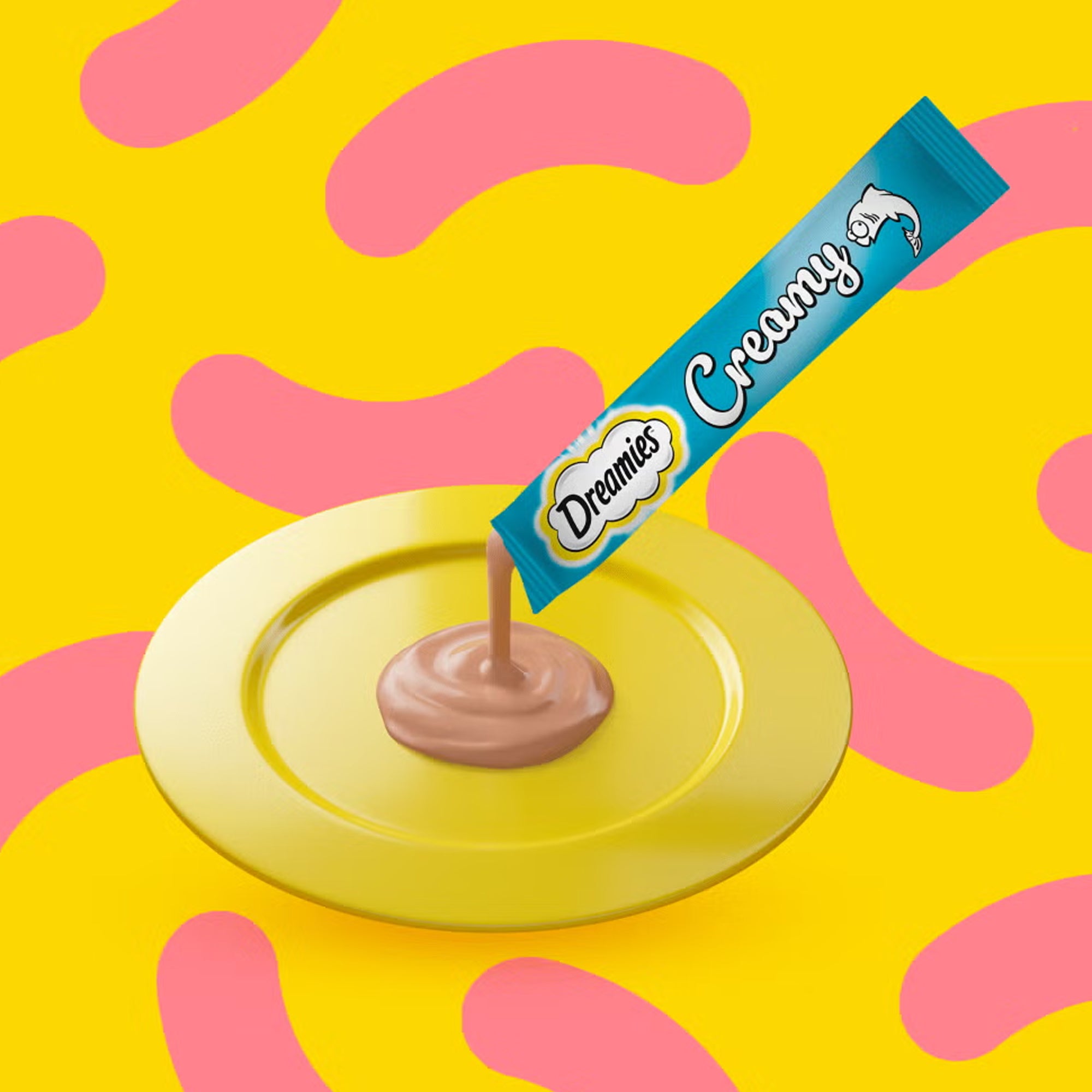 DREAMIES™ Creamy Snack Cat & Kitten Treat with Salmon Flavour 40g DREAMIES™ Creamy Snack Cat & Kitten Treat with Salmon Flavour 40g