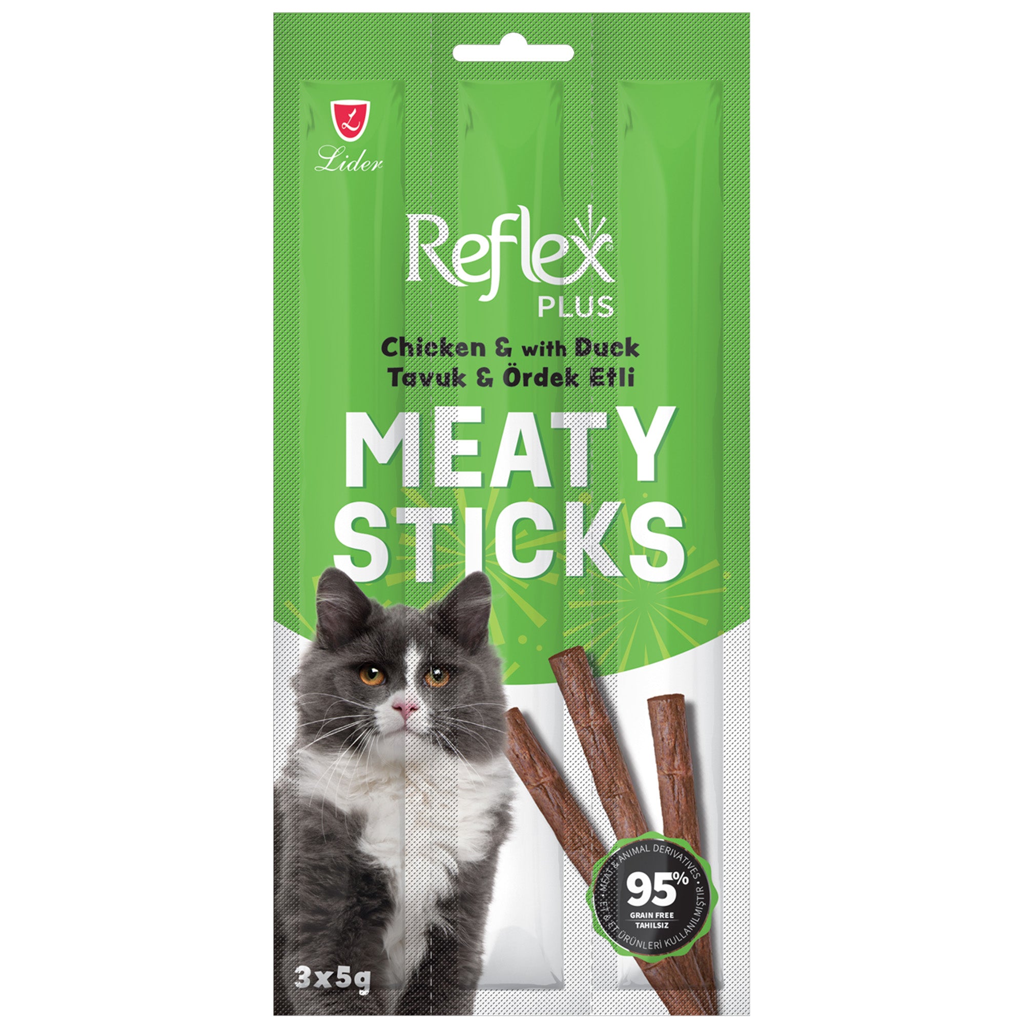 Reflex Meaty Sticks Chicken & Duck Reflex Meaty Sticks Chicken & Duck
