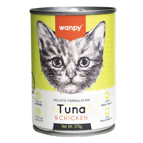 Wanpy Wet Food Tuna & Chicken 375g