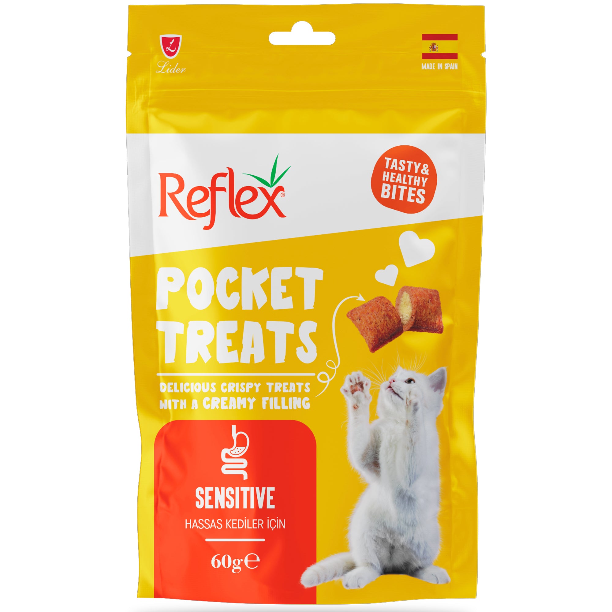 Reflex Plus Pocket Treats Sensitive 60g Reflex Plus Pocket Treats Sensitive 60g