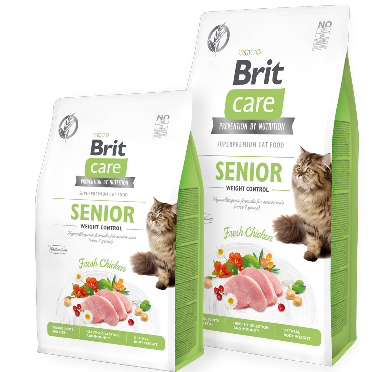 Brit Care Grain-Free Senior Cat Food 2Kg