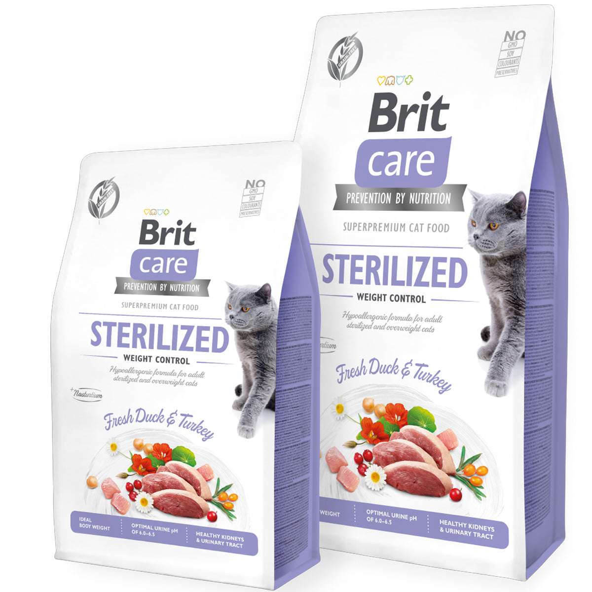 Brit Care Grain-Free Food for Sterilized Cats 2Kg