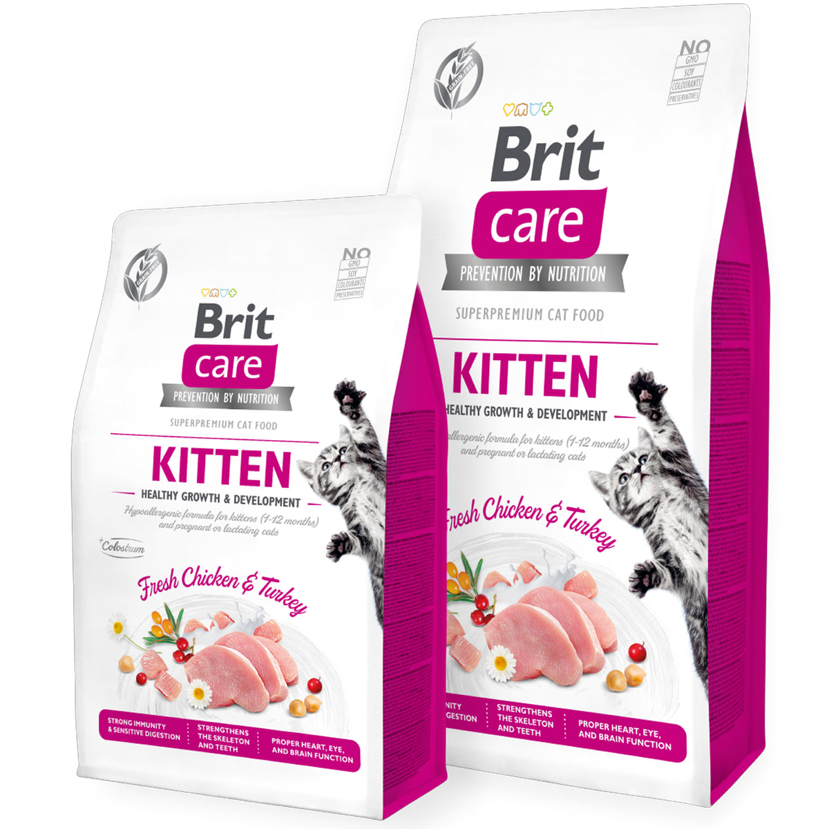 Brit Care Grain-Free KITTEN Chicken 2Kg