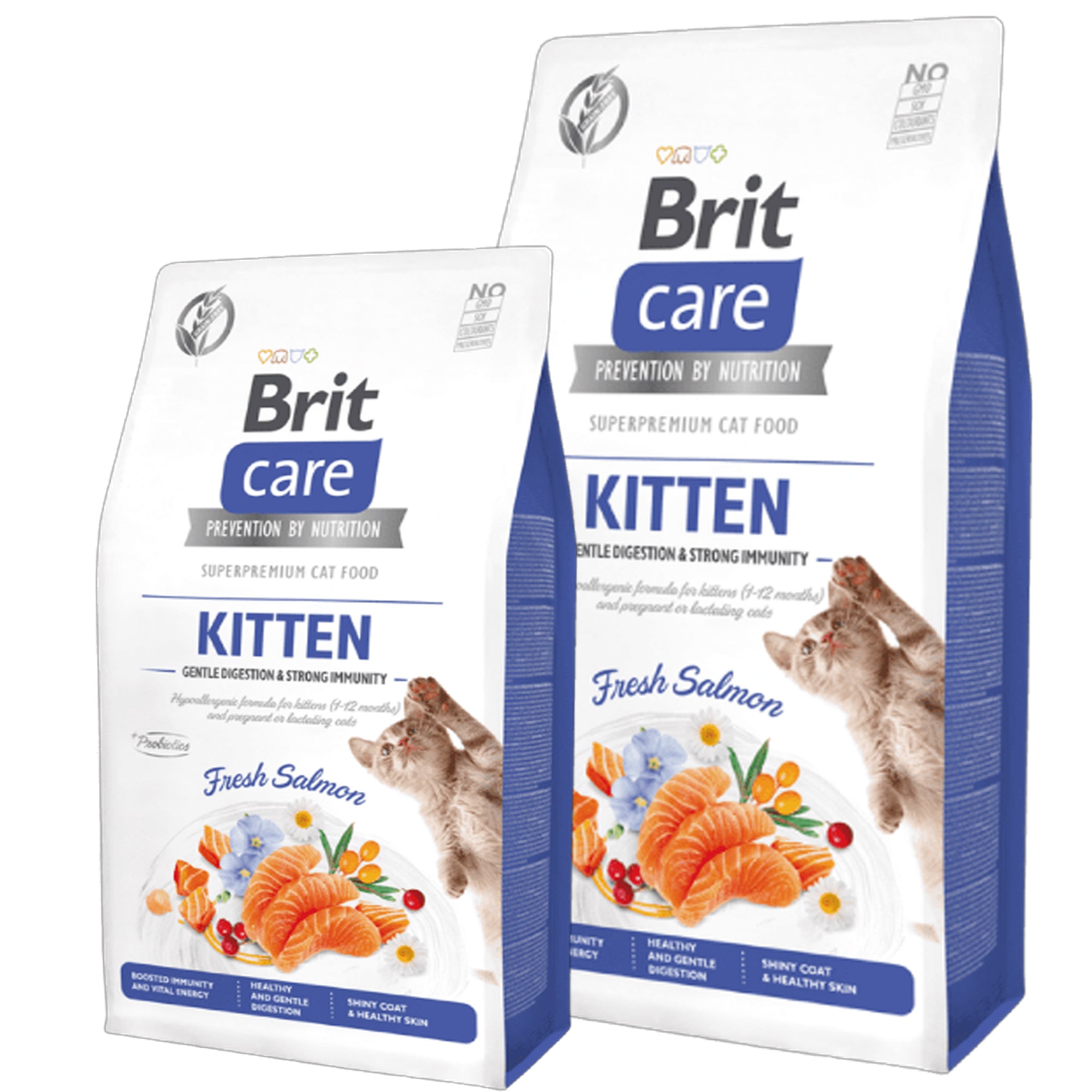Brit Care Grain-Free Kitten Food with Salmon Brit Care Grain-Free Kitten Food with Salmon