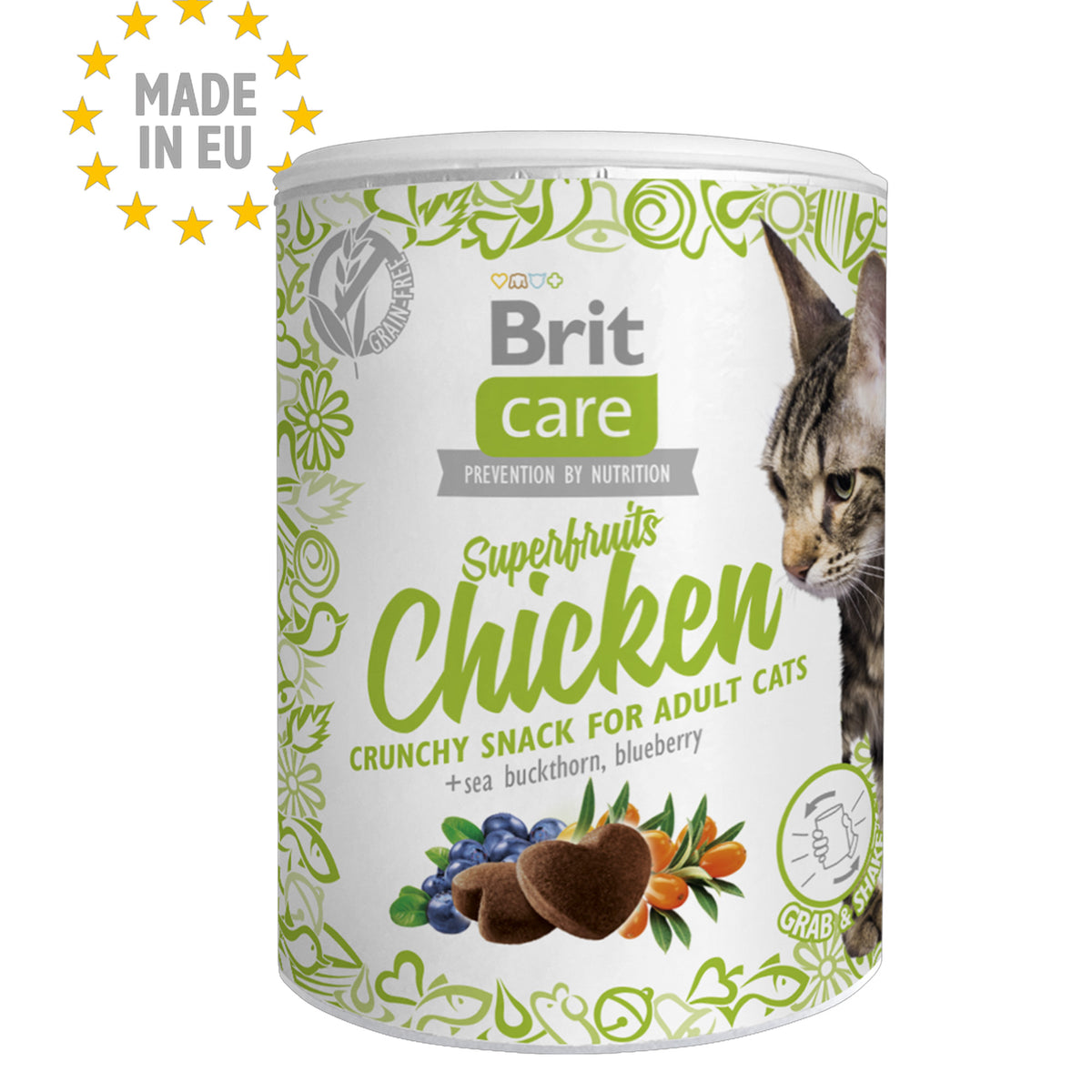 Cat Superfruit Snacks - Chicken 100g