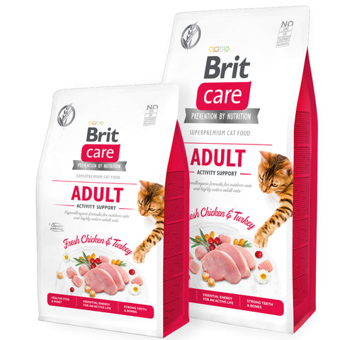 Cat Grain-Free Adult Activity Food – Brit Care 2Kg