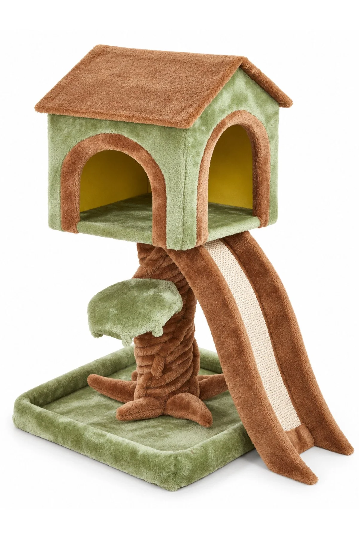 Cat Scratching House with Ramp 73.5 x 50 x 70 cm