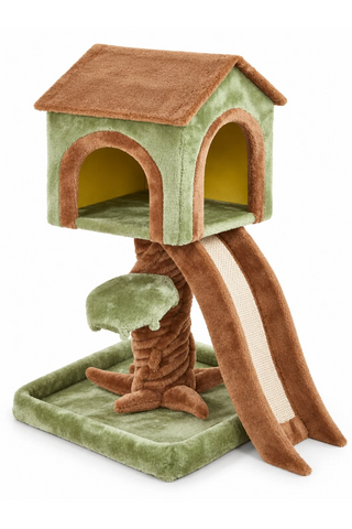 Cat Scratching House with Ramp 73.5 x 50 x 70 cm