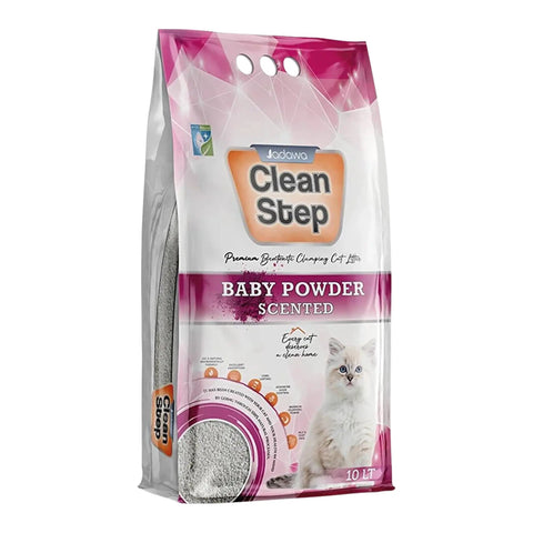 clean step with Baby powder 5L