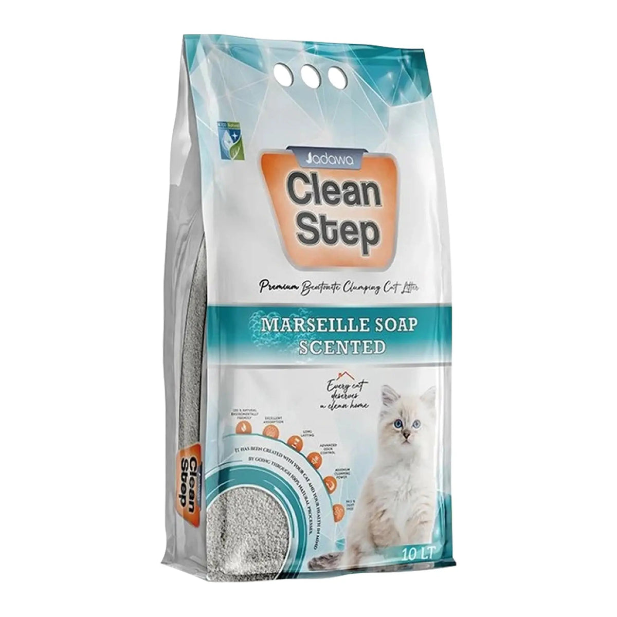 Clean step with Marseille soap 10L