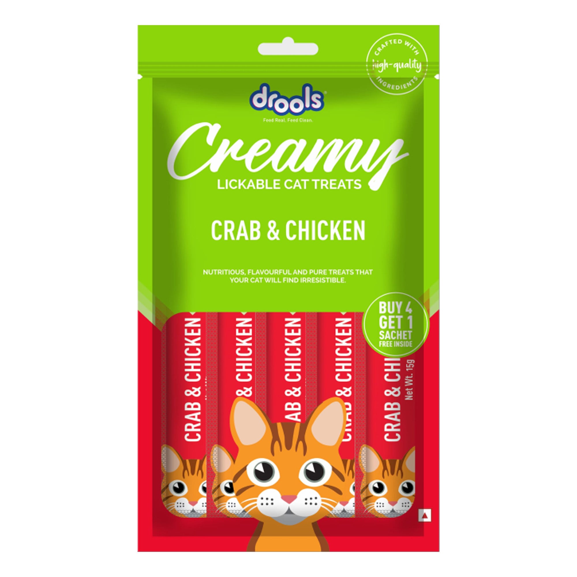 Drools Creamy Crab and Chicken 5pcs Drools Creamy Crab and Chicken 5pcs