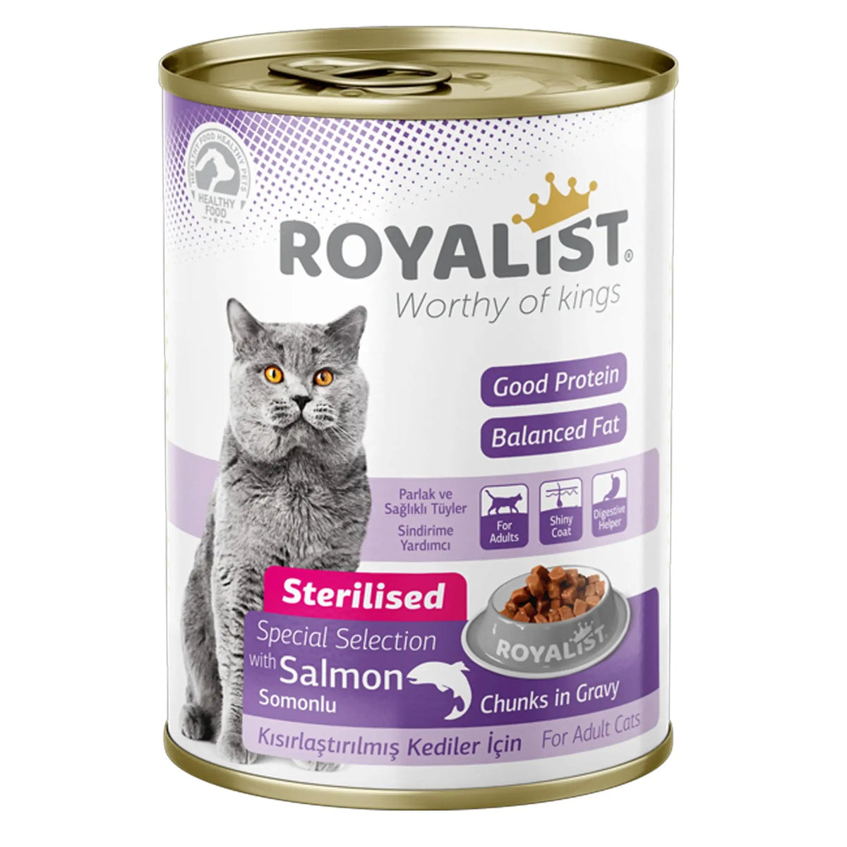 Royalist Chunk in Gravy Salmon Sterilised