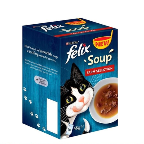 Felix Soup Food Farm Selection 45gx6