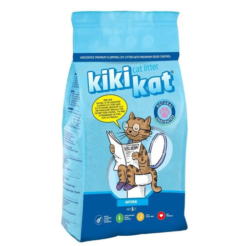 Kiki Kat Cat Litter – Natural 5L