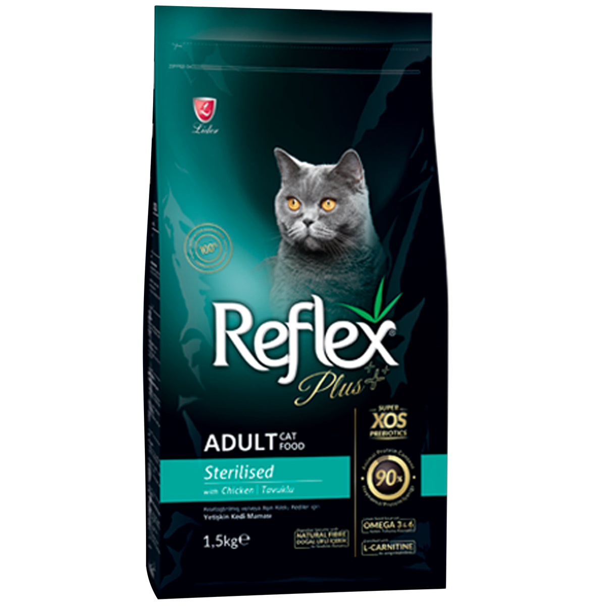 Reflex Plus Sterilised Adult Cat Food with Chicken 1.5 kg