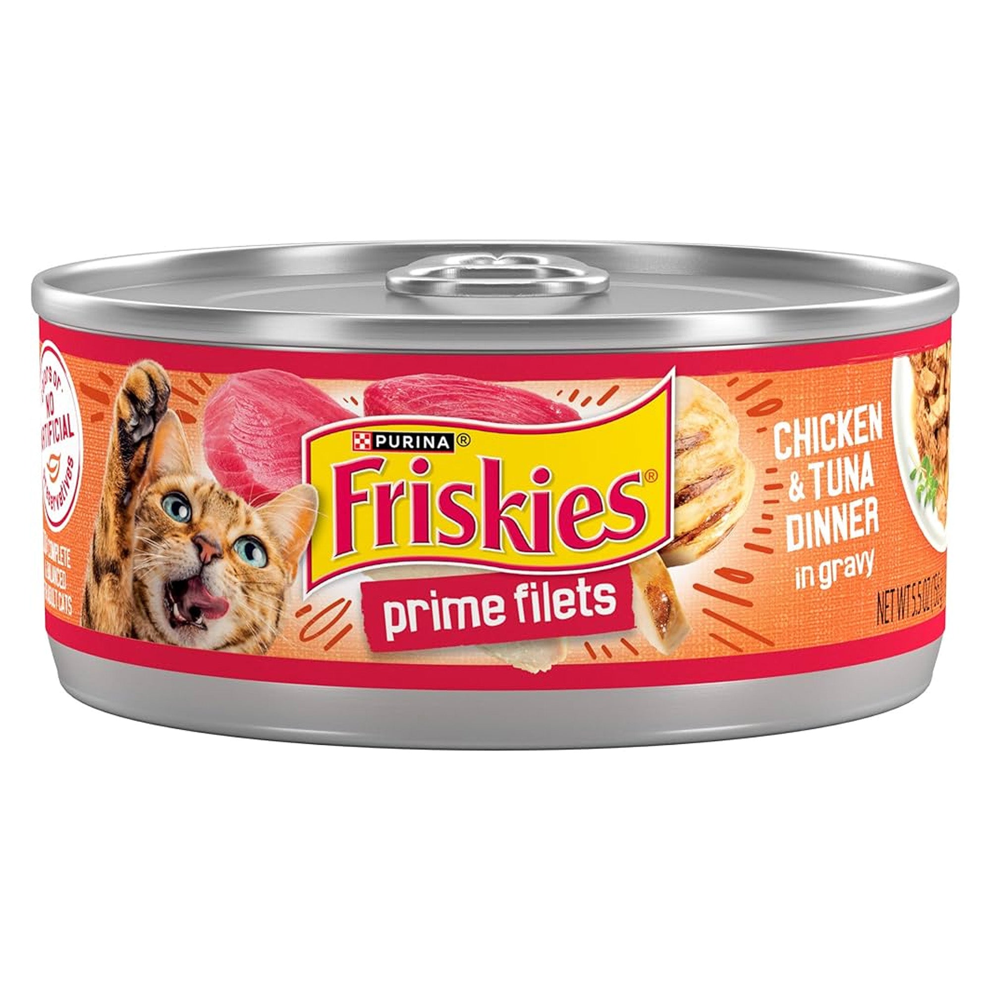 Friskies Fliets with chicken in gravy Friskies Fliets with chicken in gravy