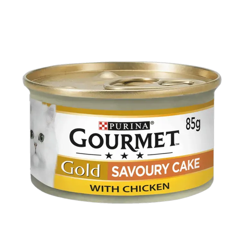 GOURMET® Gold Savoury Cake Chicken Wet Cat Food 85g