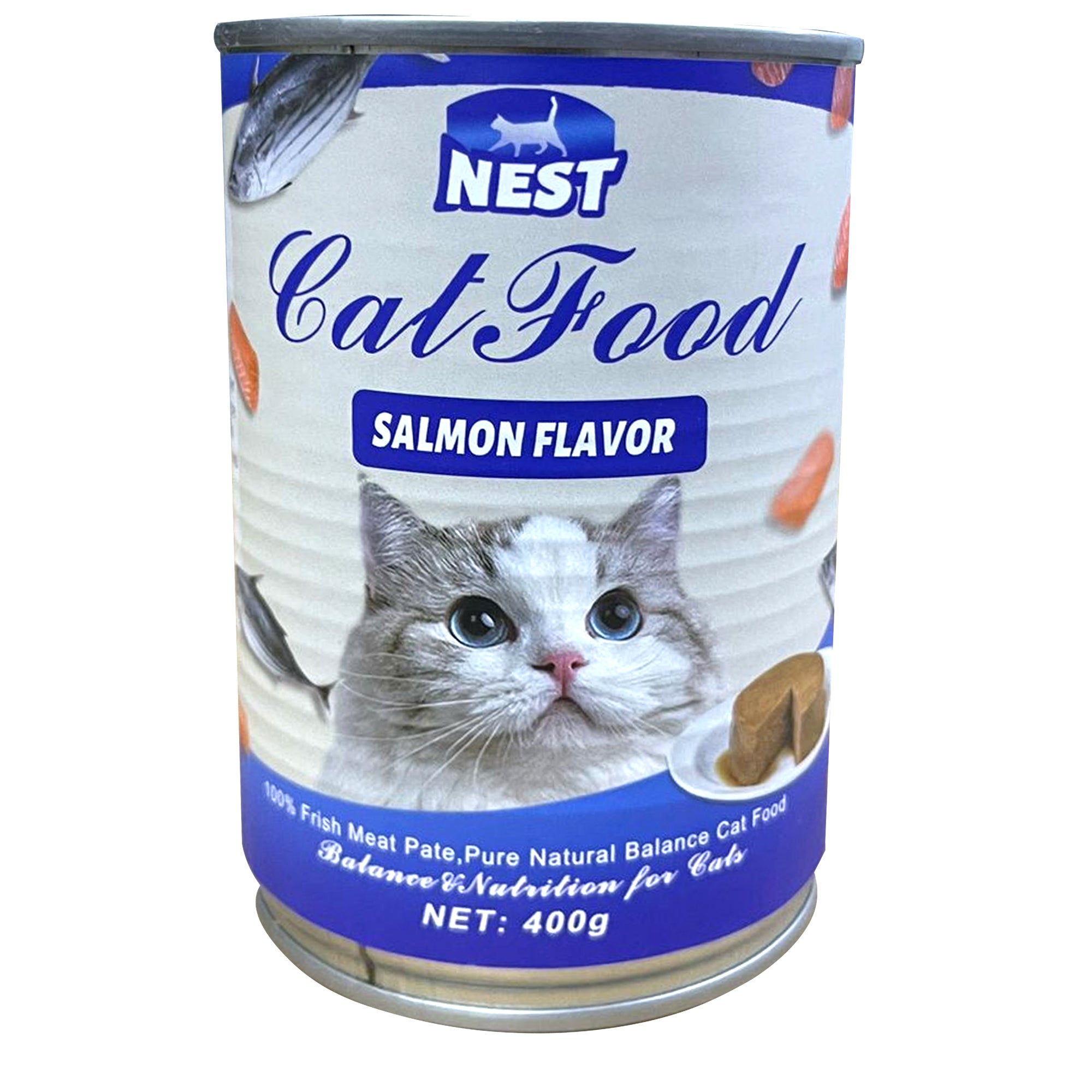 Nest Cat Food 400g Salmon Pate Nest Cat Food 400g Salmon Pate