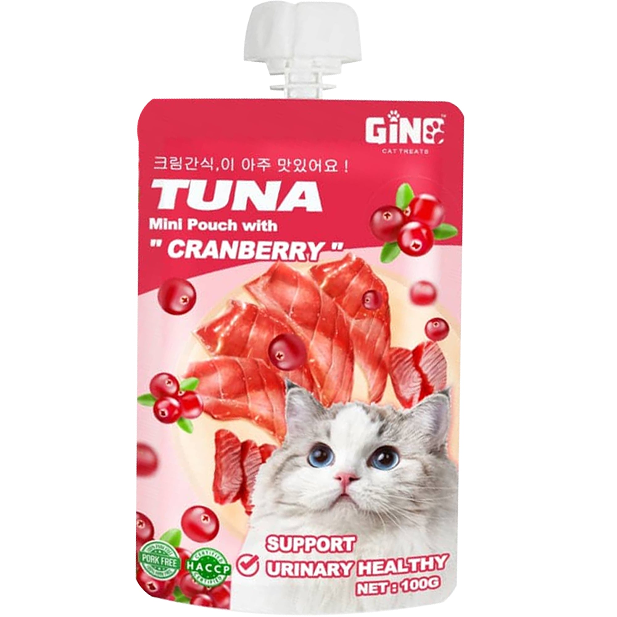 Gino Tuna Support Urinary Health 100g Gino Tuna Support Urinary Health 100g