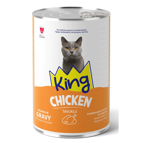 King Cat Food Chicken 400g