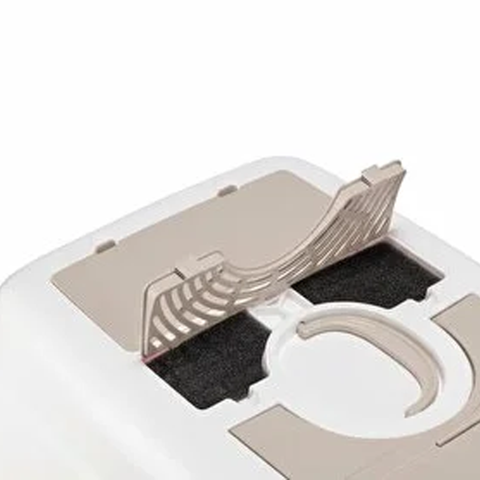 Litter Box Extra Large With Clear Door Flap Random Color