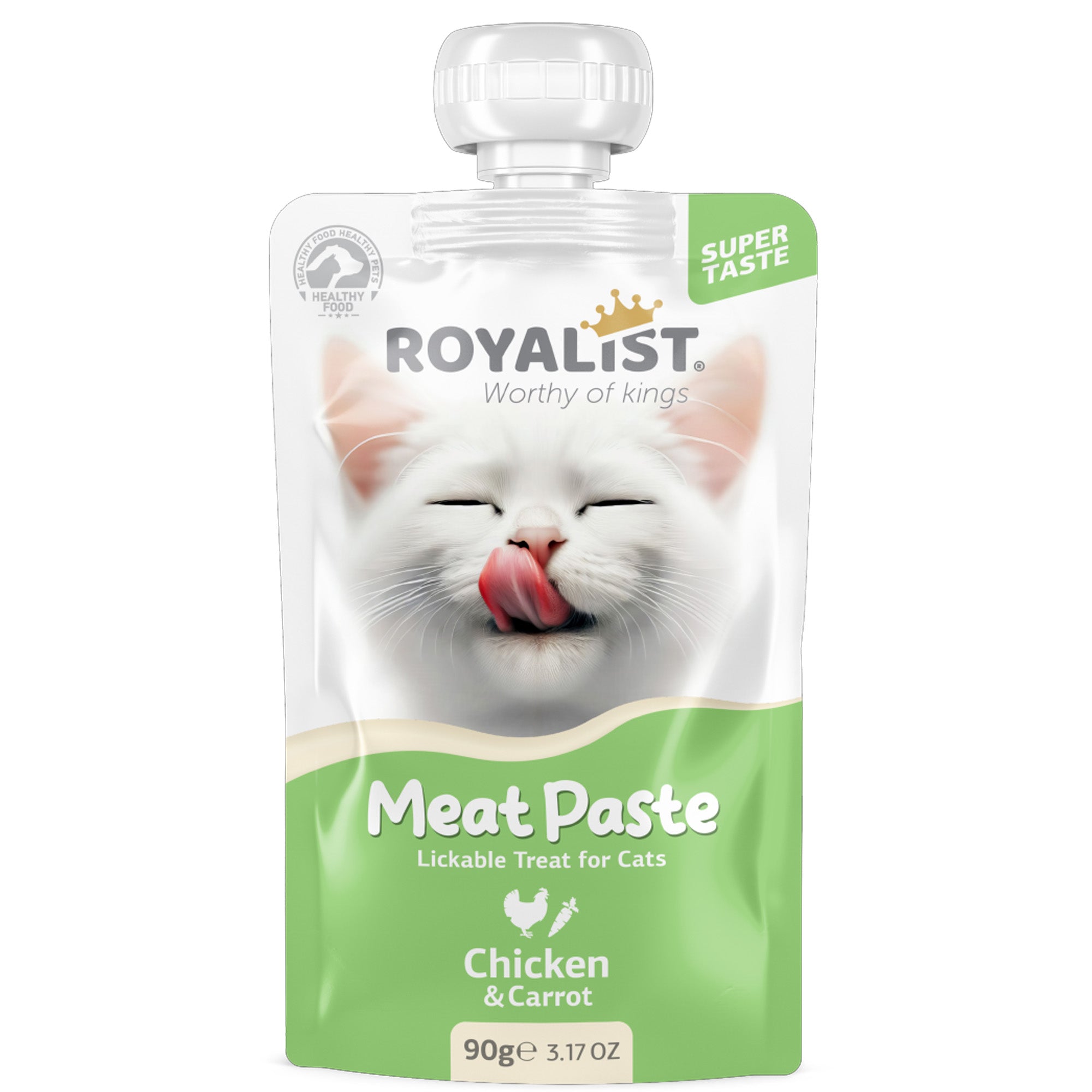 Royalist Meat Paste Cat Chicken & Carrot 90g Royalist Meat Paste Cat Chicken & Carrot 90g