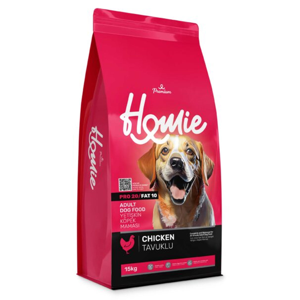 Homie Chicken Dog Food 15Kg - A Balanced Diet for Dogs