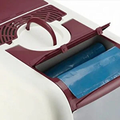 Litter Box Extra Large With Clear Door Flap Random Color