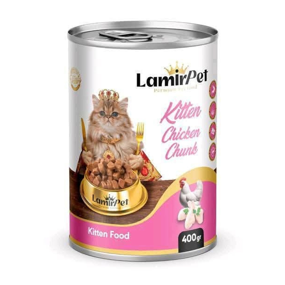 Lamirpet Kitten Chicken Cat Food 400g