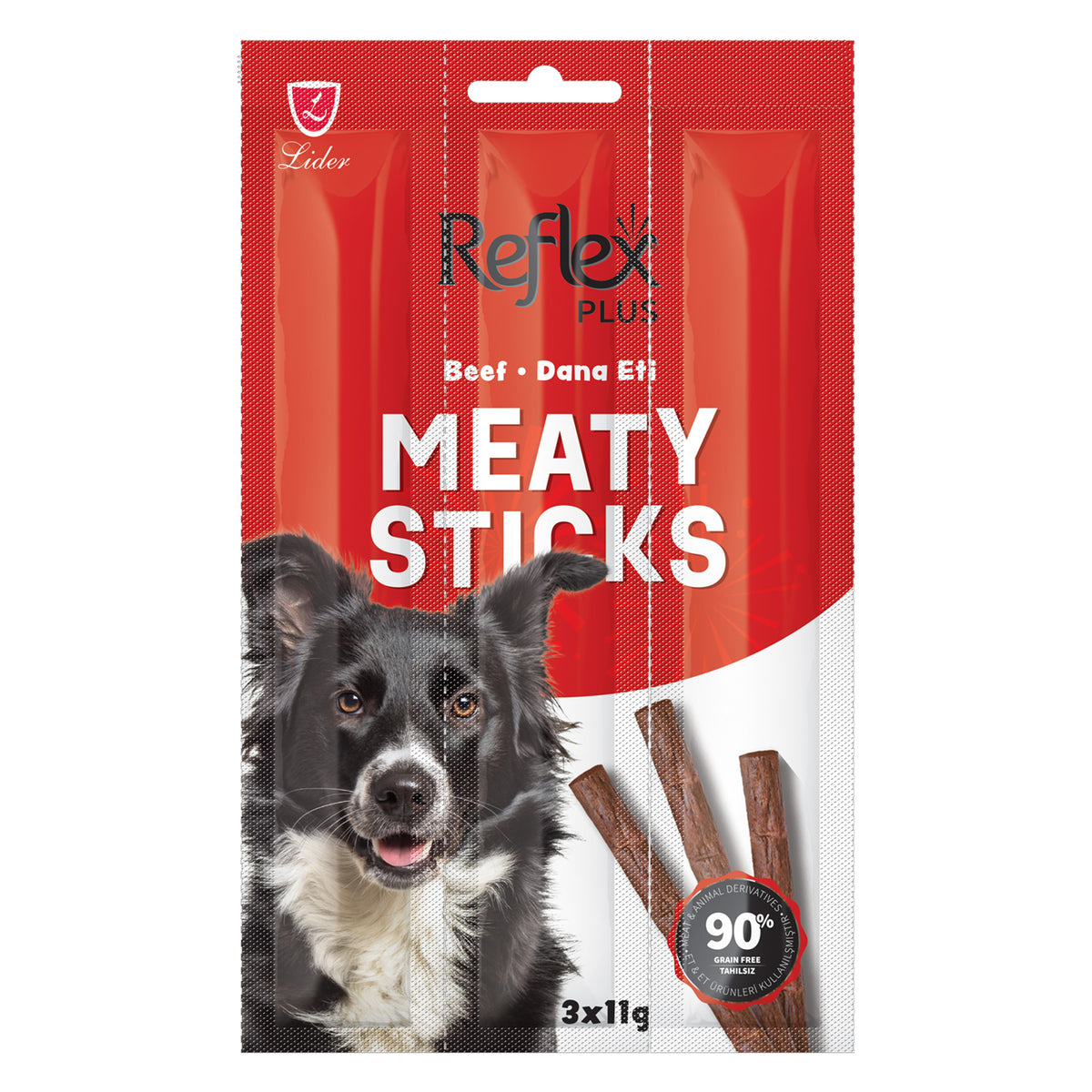 Reflex Dog Treats with Beef for Healthy Pets