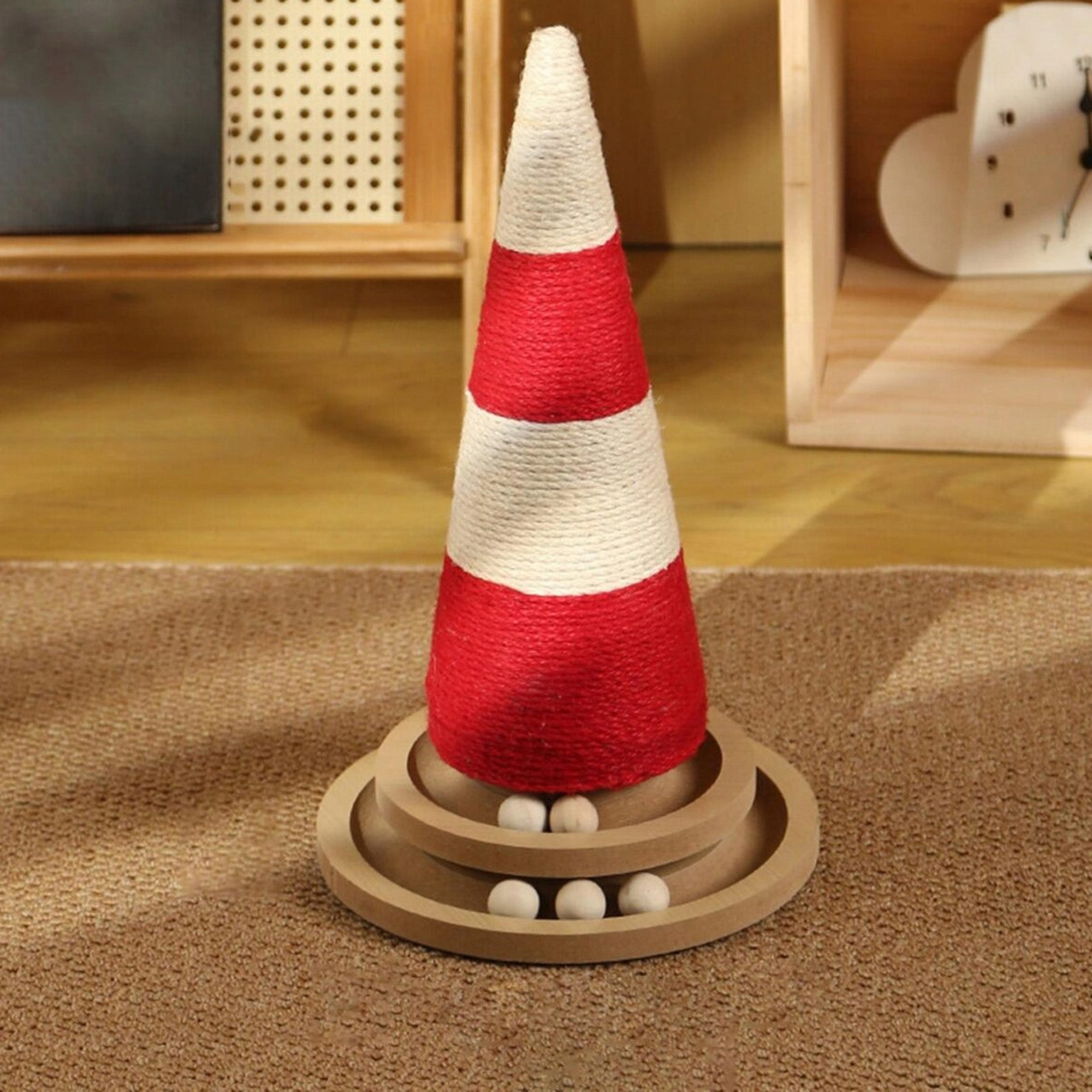 Traffic Cone Cat Scratcher 44*24cm Traffic Cone Cat Scratcher 44*24cm