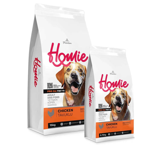 Homie Chicken Adult Dog Food 15Kg
