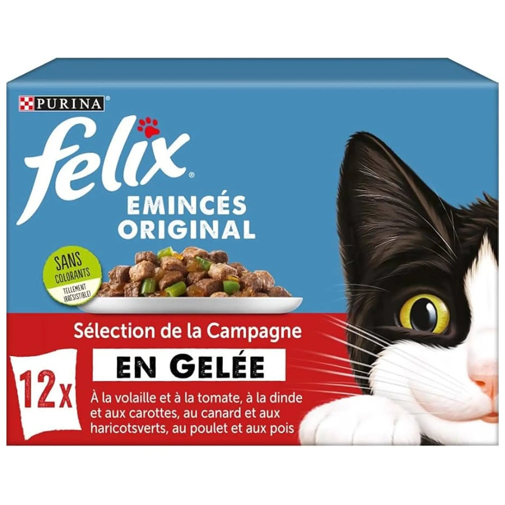 Felix Meaty Selection In Jelly 12x85g Felix Meaty Selection In Jelly 12x85g