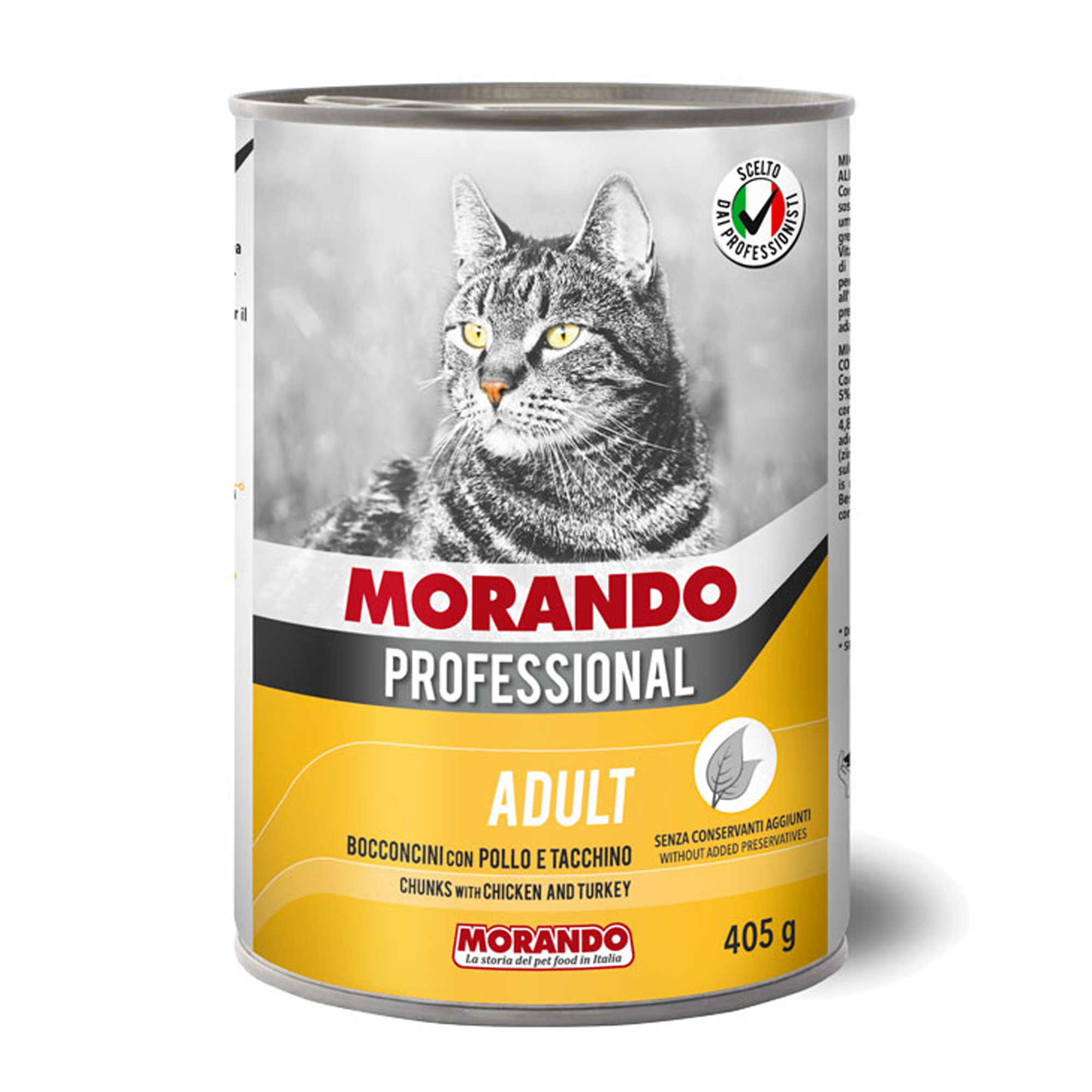 Morando ADULT SMALL CHUNKS WITH CHICKEN AND TURKEY 405g