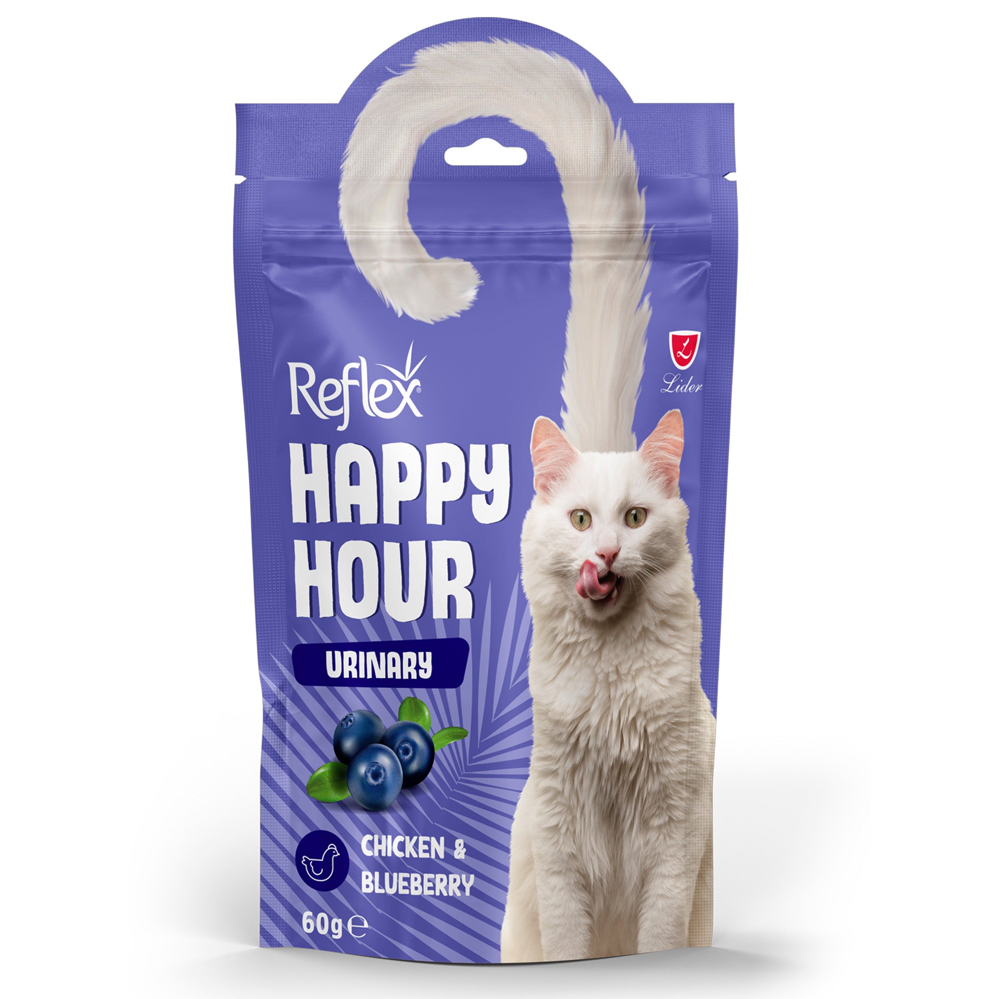 Reflex Happy Hour Chicken & Blueberry 60g Reflex Happy Hour Chicken & Blueberry 60g