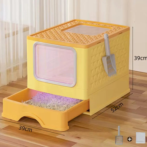 Foldable Cat Litter Box