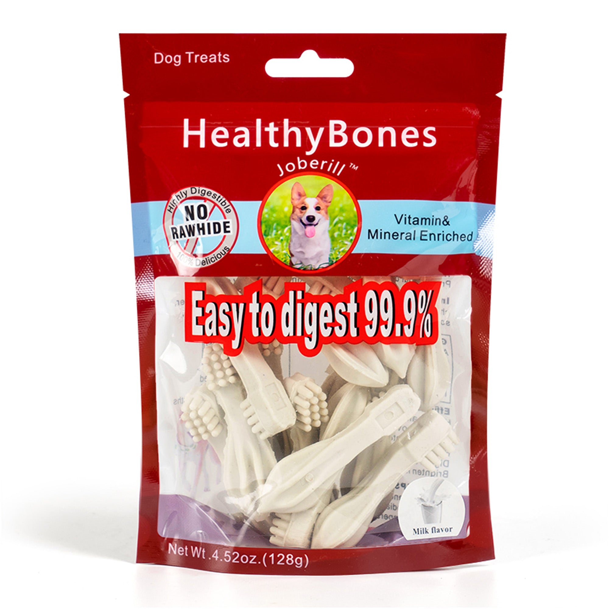 Healthy Bones Tooth Brush Milk 128g Healthy Bones Tooth Brush Milk 128g
