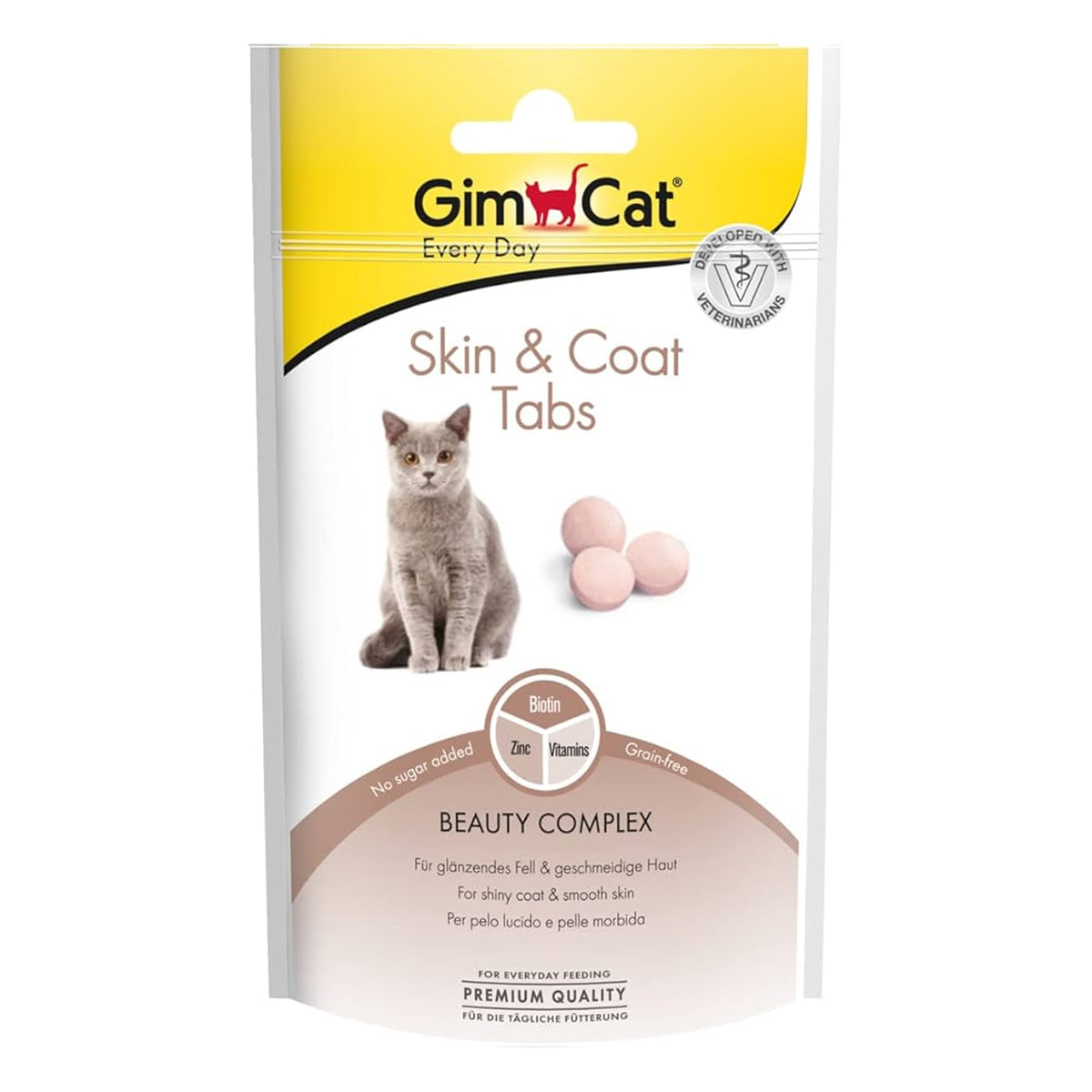 Gimcat Skin Coat Tabs 40g