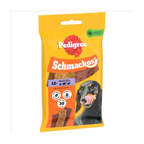 Pedigree Schmackos Multi Mix Dog Treats 12 Pack