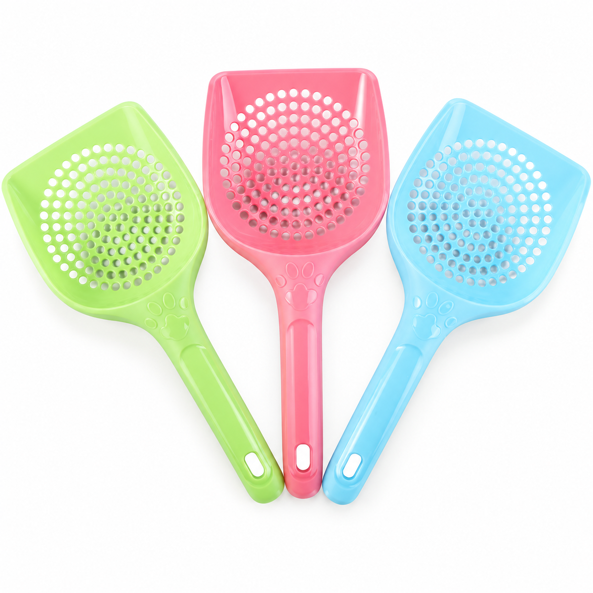 Plastic Cat Litter Scoop in Assorted Colors