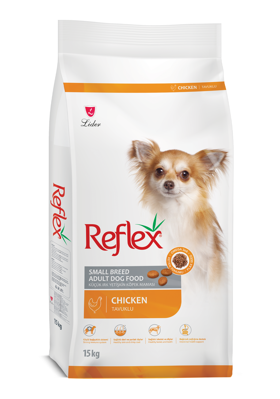 Reflex Small Breed Adult Dog Food with Chicken & Rice 15kg